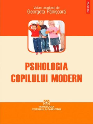 cover image of Psihologia copilului modern